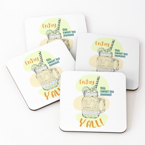 Item preview, Enjoy This Sweet Tea Moment Y'all Southern Iced Tea designed and sold by WUOdesigns.
