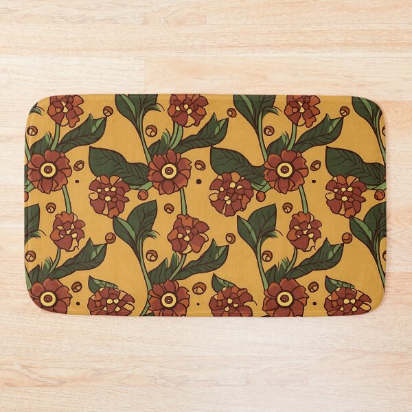 Item preview, Surrealistic vintage floral pattern designed and sold by randrdesign.