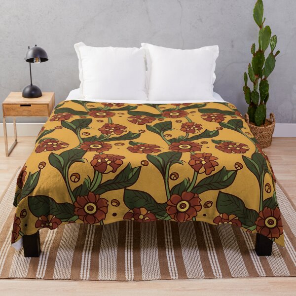 Item preview, Surrealistic vintage floral pattern designed and sold by randrdesign.