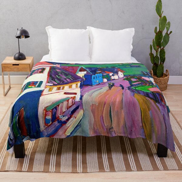 Item preview, Kandinsky-Landscape Painting designed and sold by tomorrowsart.