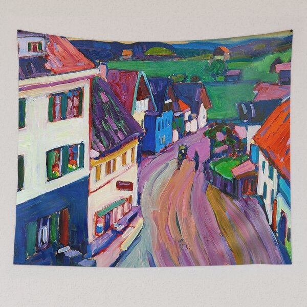 Item preview, Kandinsky-Landscape Painting designed and sold by tomorrowsart.