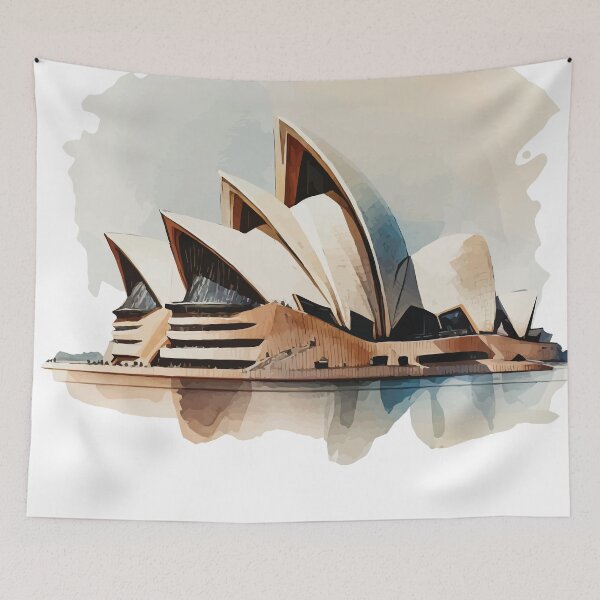 Item preview, The Sydney Opera House in Australia - Wanderlust Traveler designed and sold by GVRDesign.