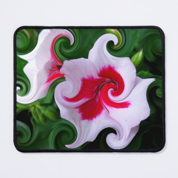 Item preview, Pelargonium Swirling Colorful Flowers  designed and sold by BostonArcImage.