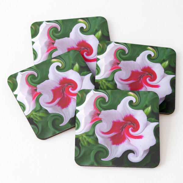 Item preview, Pelargonium Swirling Colorful Flowers  designed and sold by BostonArcImage.