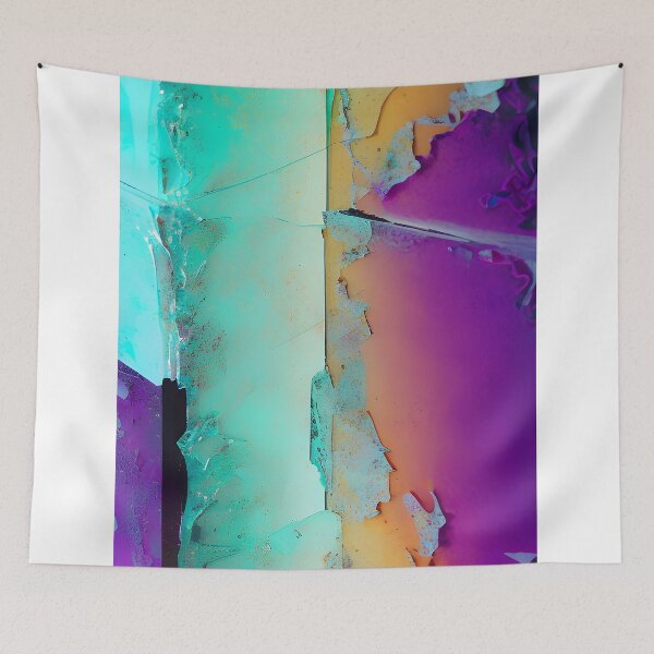 Item preview, colorful abstract torn paper 1 designed and sold by kbgraphicimages.