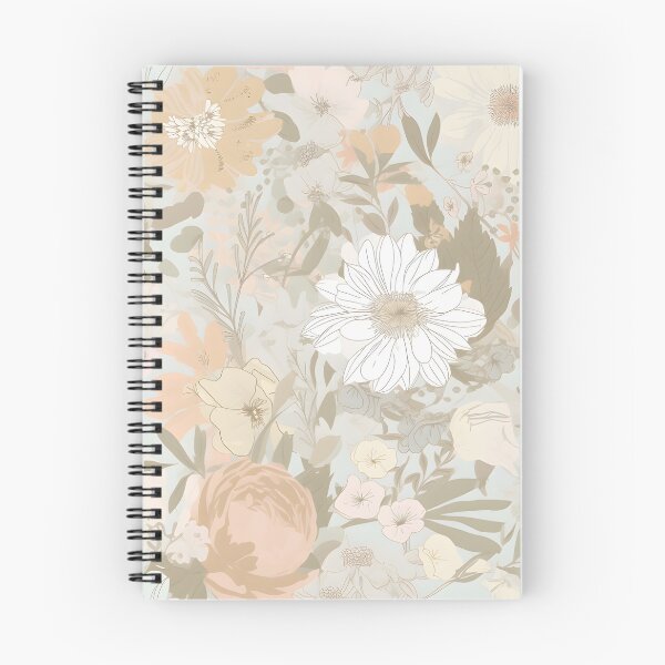 Item preview, Delicate Floral Garden Pattern Nature Flowers Spring Botanical designed and sold by shashtopia.