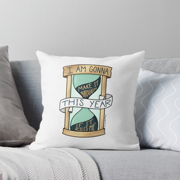 Item preview, I Am Gonna Make It Through This Year If It Kills Me designed and sold by scrambledpegs.