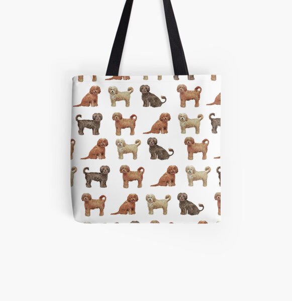 Labradoodle / Dog All Over Print Tote Bag