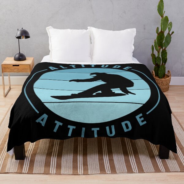 Item preview, Snowboard Quote - Altitude Attitude designed and sold by KaylaStudio.