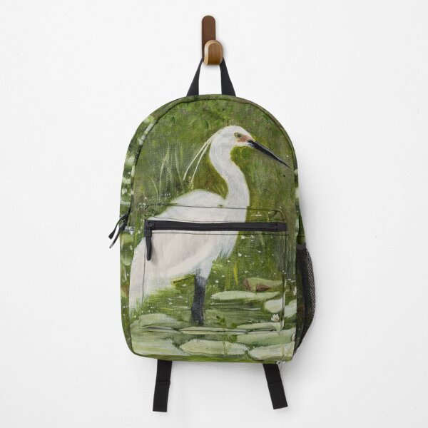 Item preview, plumed egret designed and sold by Deepthy.