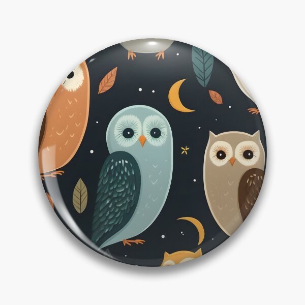 Item preview, Cute owls designed and sold by MidgardWonders.
