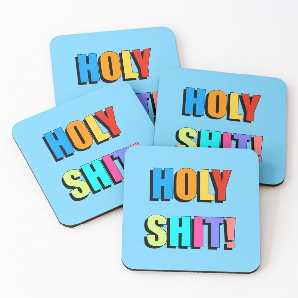 Item preview, Holy Shit! (Bold Colourful Text Version) designed and sold by Adam Regester.