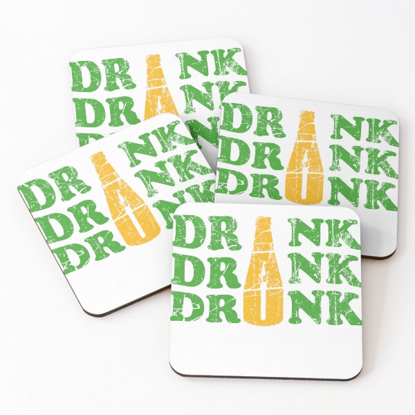 Item preview, DRINK DRANK DRUNK FUNNY designed and sold by ShirtTotheMoon.