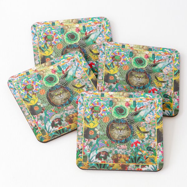 Item preview, Nature pop cat designed and sold by thierrycollages.
