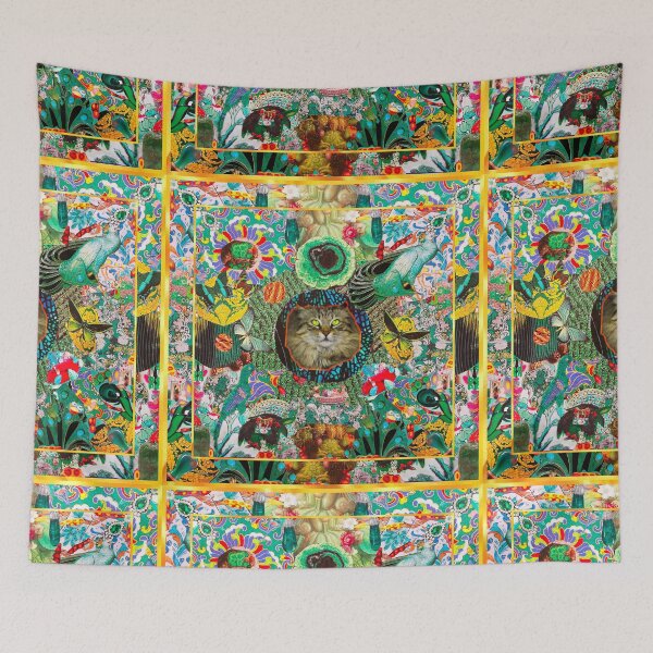 Item preview, Nature pop cat designed and sold by thierrycollages.