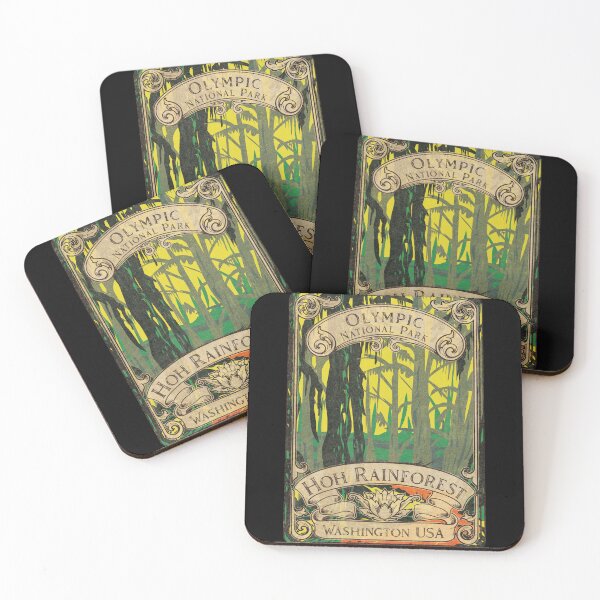 Item preview, Hoh Rainforest Olympic National Park Vintage designed and sold by JordanHolmes.