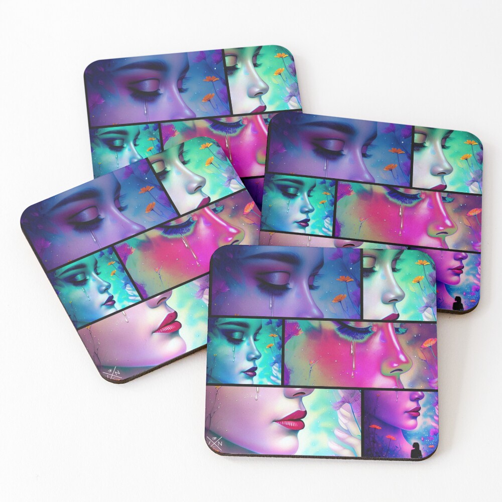 Item preview, Coasters (Set of 4) designed and sold by FunkyDigitals.