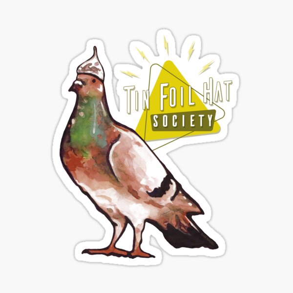 Funky Little Pigeon Sticker for Sale by sillysellsstuff