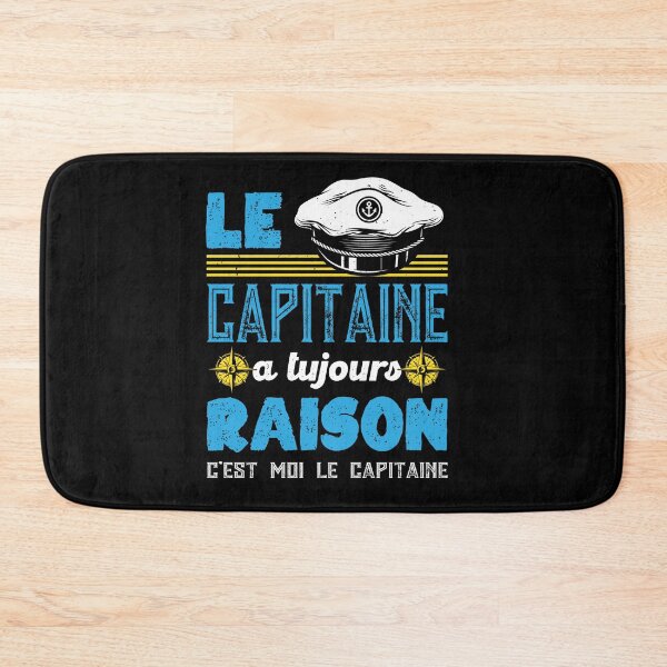 Item preview, Navire C'est Moir Le Capitaine Voile Cadeau Marin designed and sold by Lenny Stahl.
