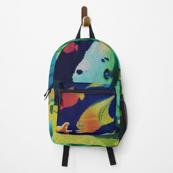 Item preview, Colorful Abstract Guppy Fish 8-bit Pixel Art designed and sold by PixelDripped.