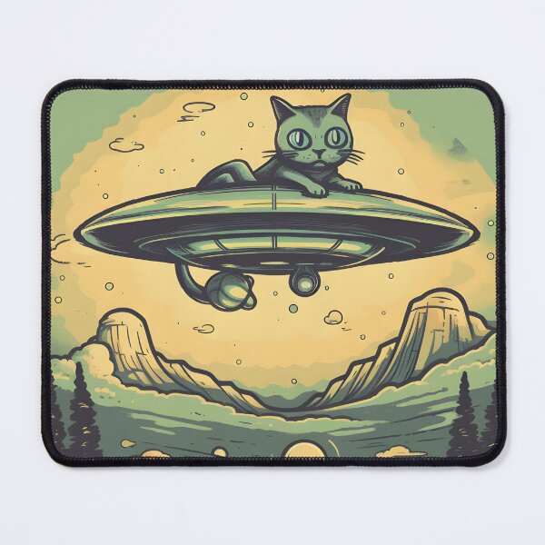 Item preview, UFO Cat At Wilderness designed and sold by HVIUXLEE.