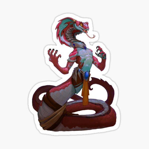 Snakefolk Sticker