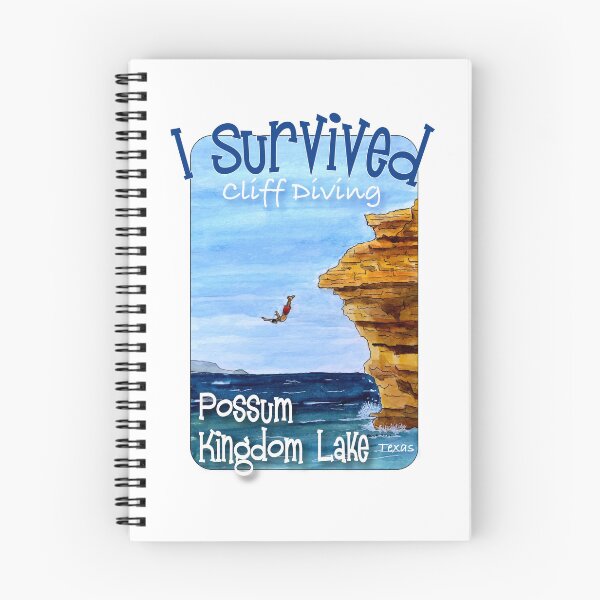 Item preview, I Survived Cliff Diving At Possum Kingdom Lake, Texas designed and sold by MMc Buck.