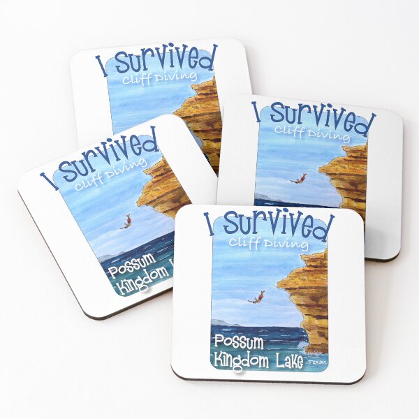 Item preview, I Survived Cliff Diving At Possum Kingdom Lake, Texas designed and sold by MMc Buck.