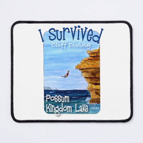 Item preview, I Survived Cliff Diving At Possum Kingdom Lake, Texas designed and sold by MMc Buck.