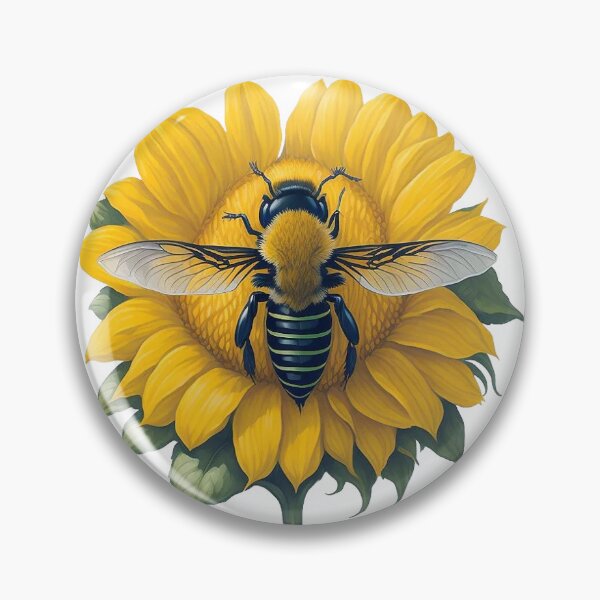 Item preview, Bee On A Sunflower designed and sold by palpadin.