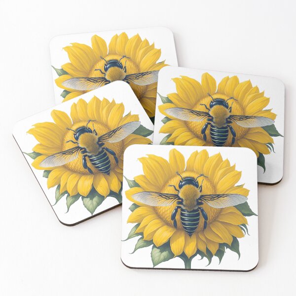 Item preview, Bee On A Sunflower designed and sold by palpadin.