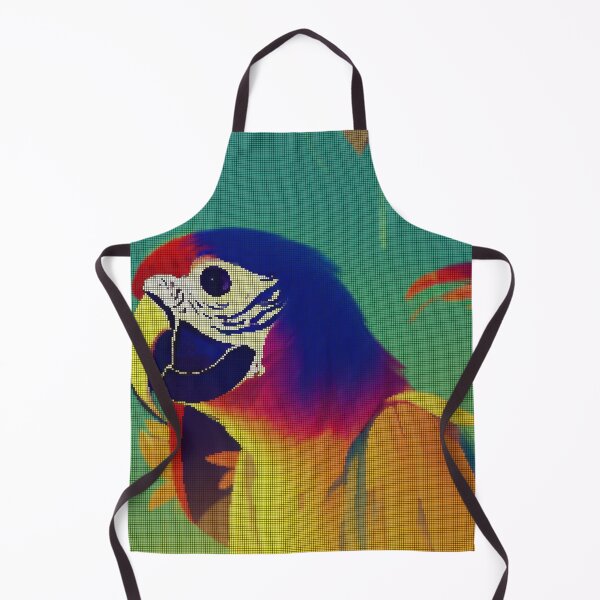 Item preview, Colorful Abstract Bird Parrot 8-bit Pixel Art designed and sold by PixelDripped.