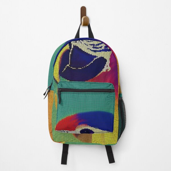 Item preview, Colorful Abstract Bird Parrot 8-bit Pixel Art designed and sold by PixelDripped.