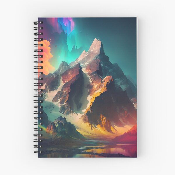 Artikelvorschau, Rainbow Mountains entworfen und verkauft von EagleOwlStudio.