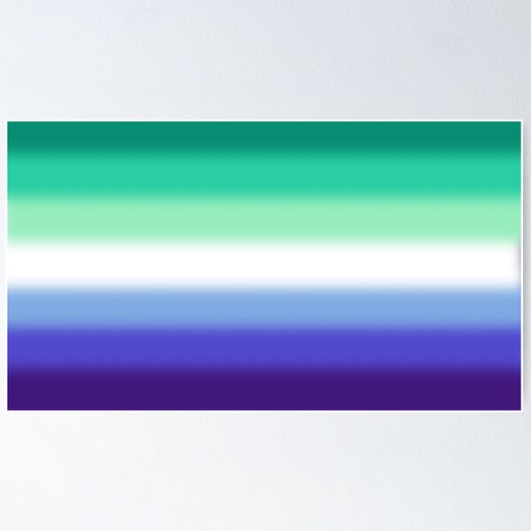 Item preview, Gradient Gay Male Pride Flag designed and sold by Sum-Thangs.