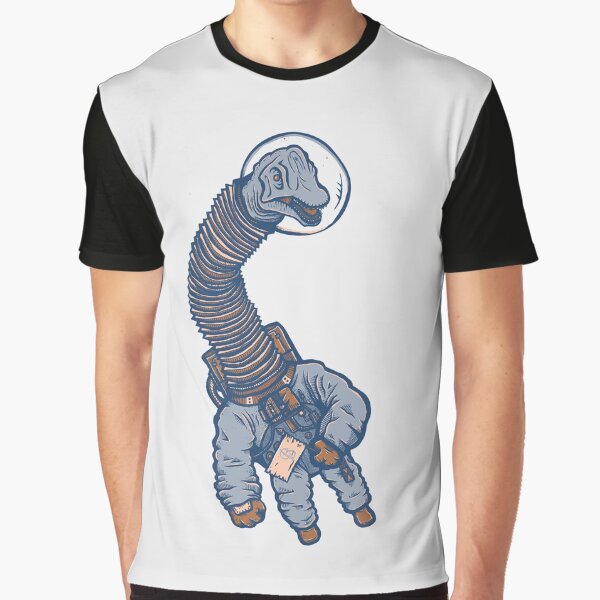 Astro Brachiosaurus Graphic T-Shirt