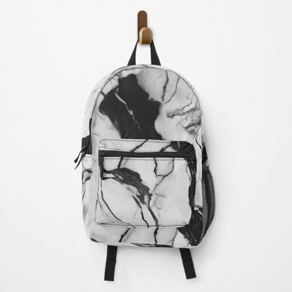 Item preview, Black and White Marble Effect Pattern Abstract Modern designed and sold by shashtopia.