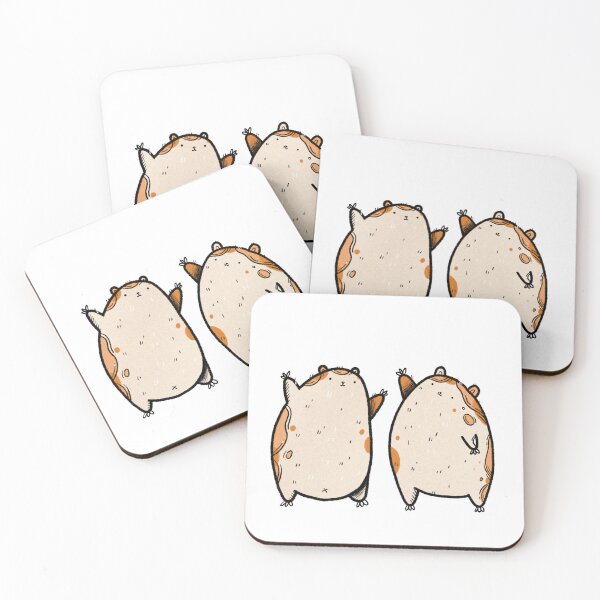 Item preview, Cute Twin Hamsters designed and sold by Martyna Kamieńska.