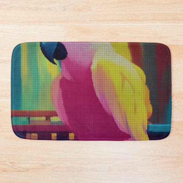 Item preview, Colorful Abstract Bird Cockatiel 8-bit Pixel Art designed and sold by PixelDripped.