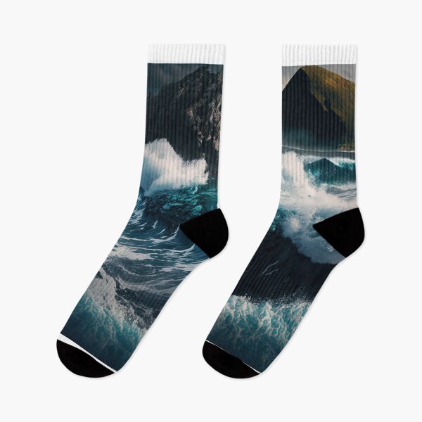 Item preview, Powerful Ocean Storm in Iceland designed and sold by FireScreen.