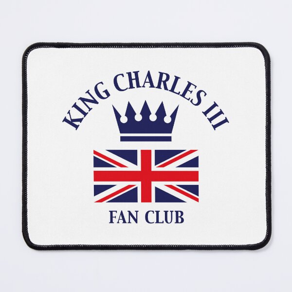 Item preview, King Charles 3rd – Fan Club (Fan Art / Navy) designed and sold by MrFaulbaum.