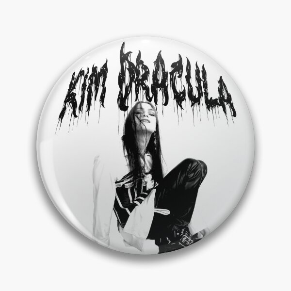 Item preview, KimDracula B&W (Metal Style Shirt #3) designed and sold by KlaineBlaine1.