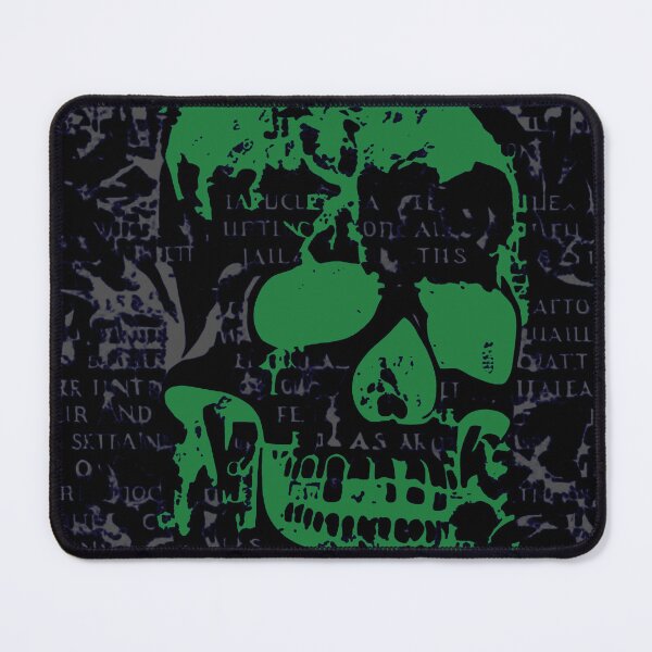 Item preview, grunge skull typography designed and sold by weirdove.