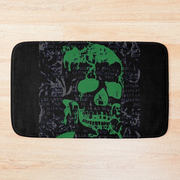 Item preview, grunge skull typography designed and sold by weirdove.