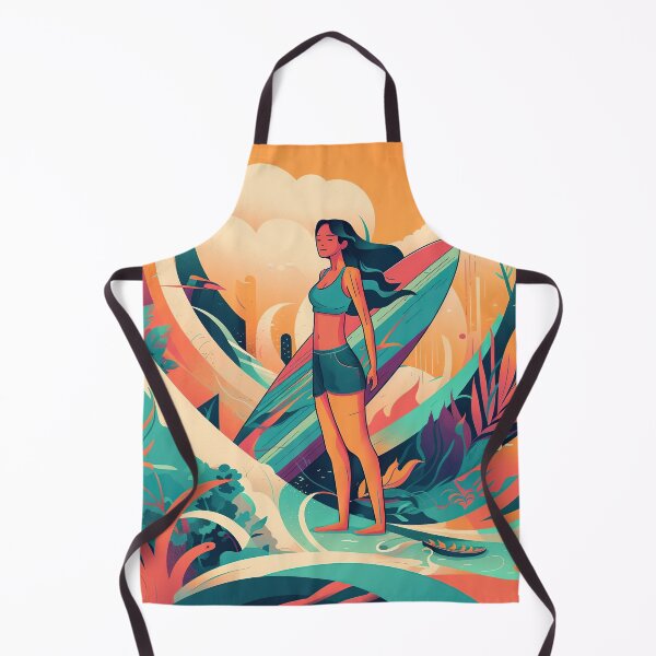 Item preview, Surfer Woman - Surfer Girl designed and sold by Paninato.