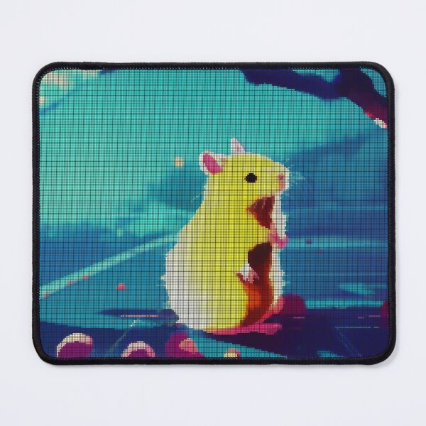 Item preview, Colorful Abstract Hamster 8-bit Pixel Art designed and sold by PixelDripped.