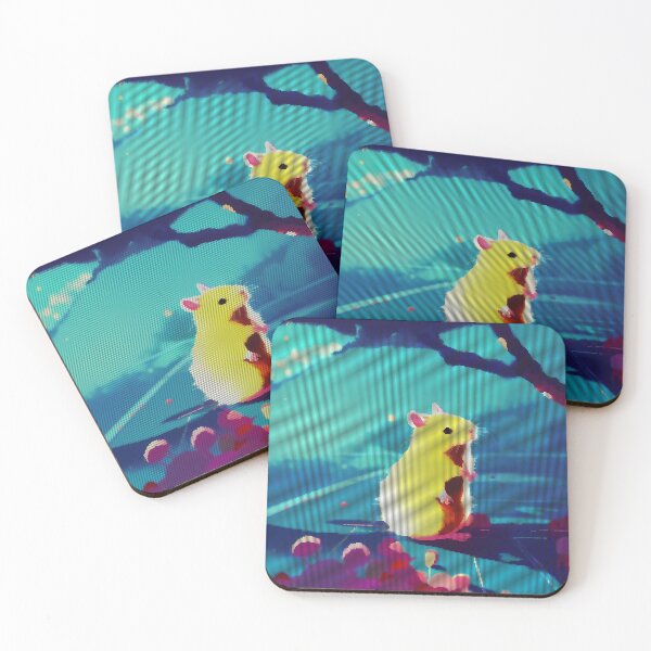 Item preview, Colorful Abstract Hamster 8-bit Pixel Art designed and sold by PixelDripped.