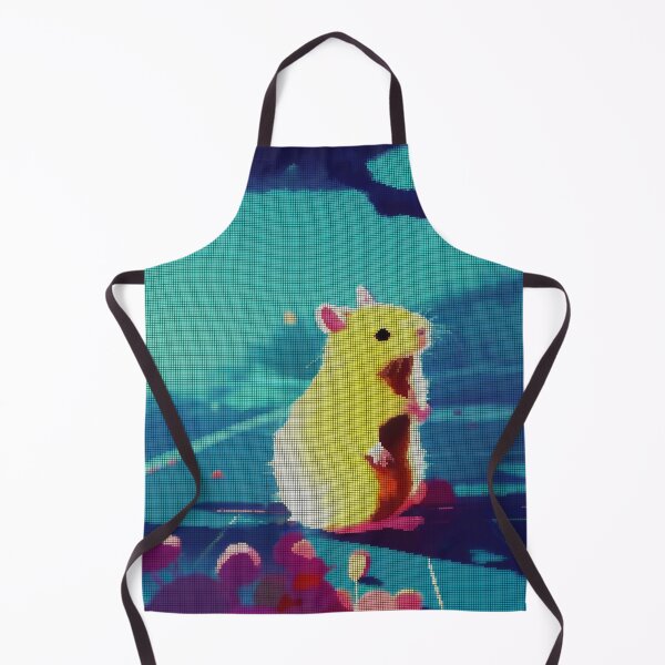 Item preview, Colorful Abstract Hamster 8-bit Pixel Art designed and sold by PixelDripped.