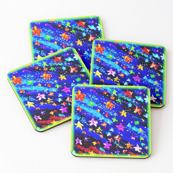 Item preview, Cielos estrellados de colores brillantes. Comprar ahora designed and sold by Health And Fitness Posts e-Store.