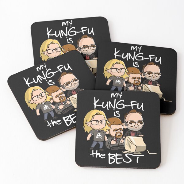Item preview, Lone Gunmen - My Kung Fu Is The Best X-Files designed and sold by Nerd Shizzle.